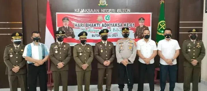 Kejari Buton Peringati HBA ke-61