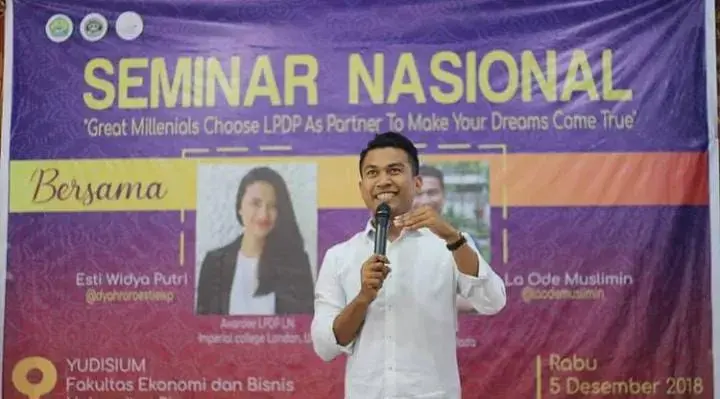 La Ode Muslimin, Aktivis Lingkungan, Inspirator Generasi Muda Buteng