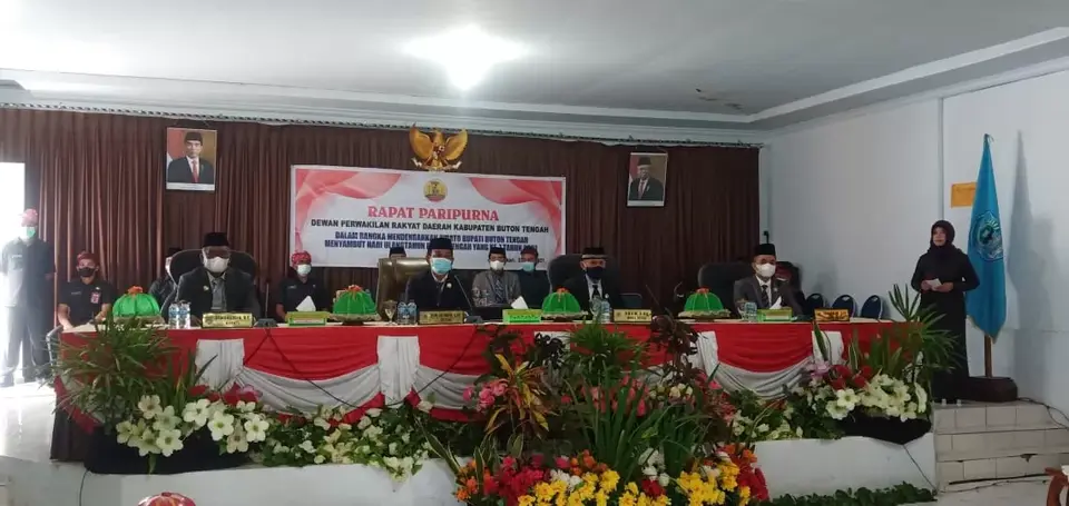 Pidato HUT Buteng ke-7, Bupati Samahuddin Beberkan Keberhasilan di Paripurna DPRD
