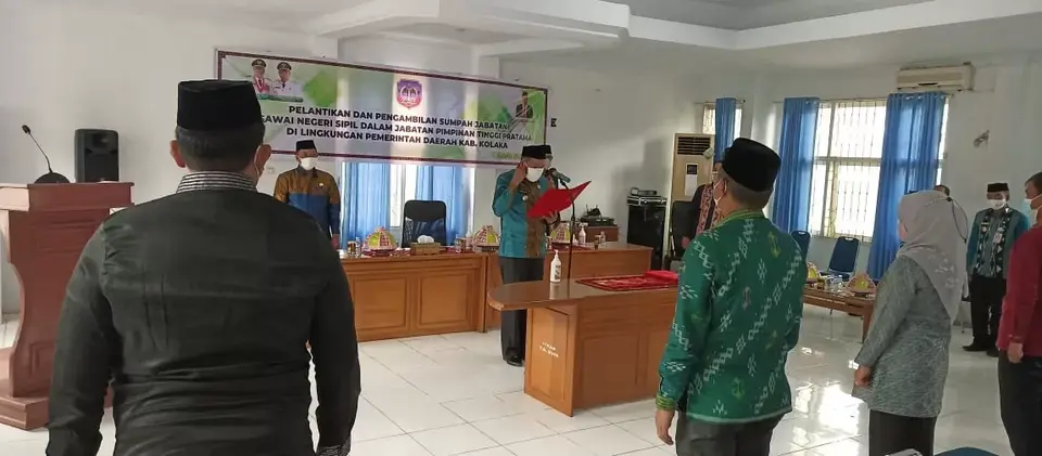 Lantik 9 Pejabat Eselon II, Safei Ingatkan Jangan Ada Konflik Interest