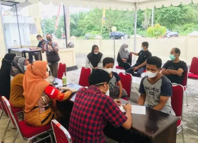 Percepat Pengentasan Covid-19, Polres Buton Sediakan Gerai Vaksin Gratis