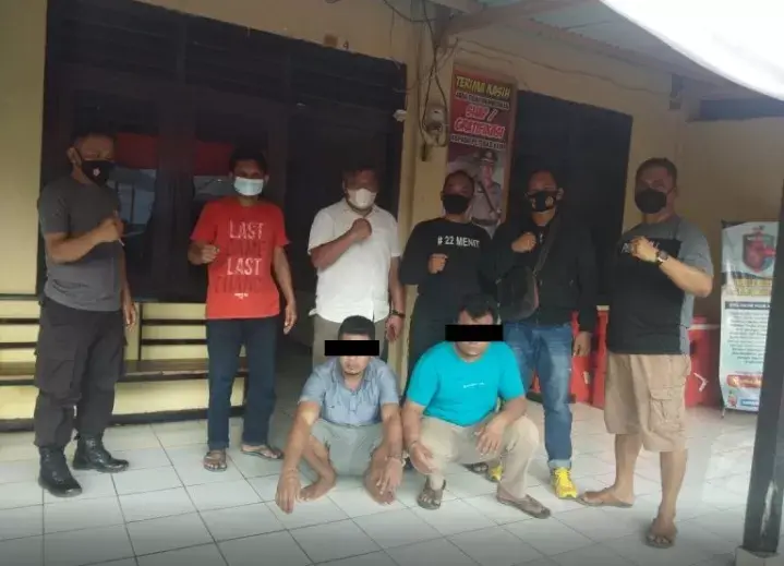 Polsek Kapontori Amankan Dua Pria Terduga Pencuri Sapi