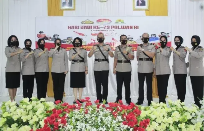 HUT Polwan ke-73, Kapolres Buton Harap Polwan Makin Kompak