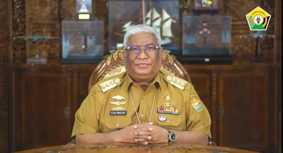 Gubernur Ali Mazi Terima Penghargaan Nugra Jasadarma Pustaloka