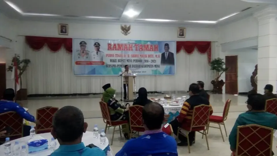 Pemda Muna Gelar Ramah Tamah Purna Tugas Malik Ditu