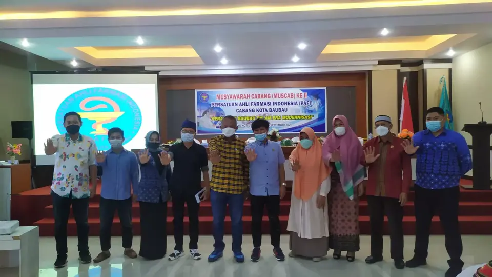 Sekda Roni Muhtar Harap PAFI Baubau Wujudkan Masyarakat Hidup Sehat