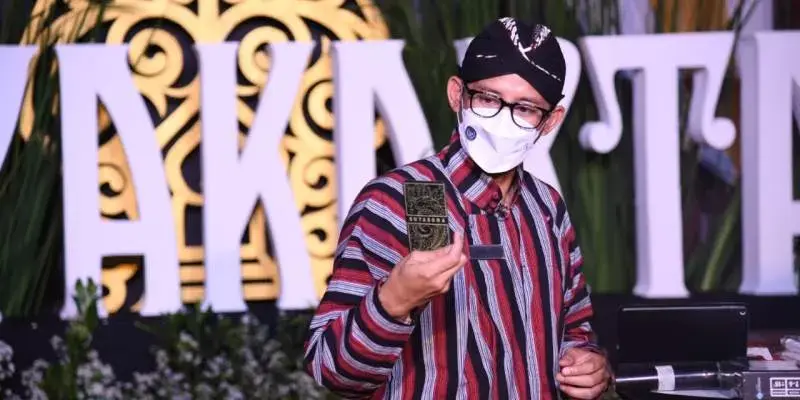Manfaatkan Platform Digital, Sandiaga Uno: PPKM Bukan Penghalang Seniman Terus Berkarya
