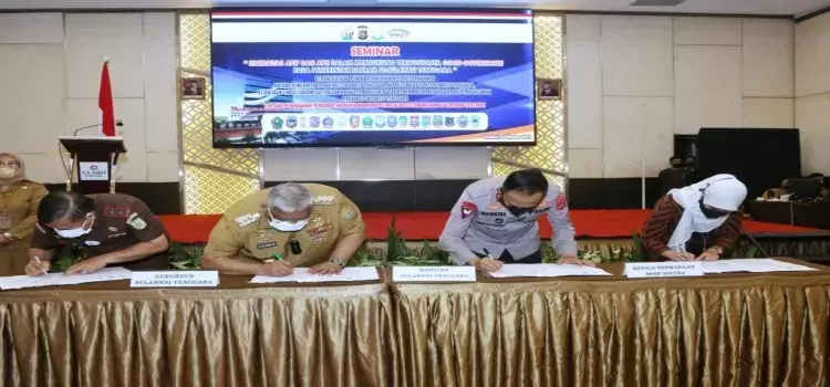 Empat Lembaga di Sultra Teken MoU Penanganan Tipikor