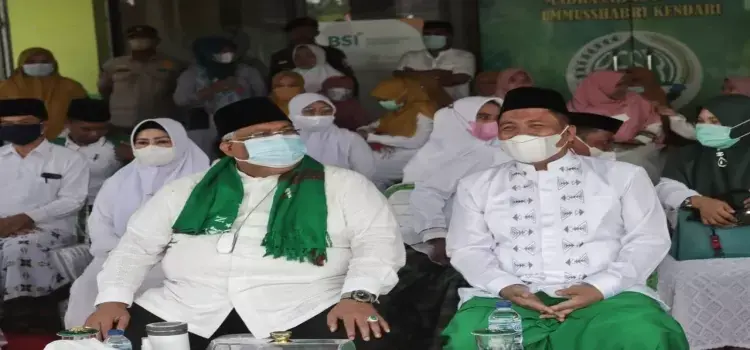 Ali Mazi Sampaikan Pesantren Dapat Kado dari Presiden RI