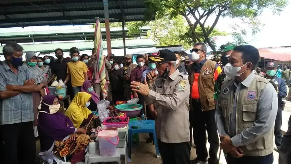 Apel Gabungan, Lukman Nilai Penaganan Covid-19 di Butur Berhasil