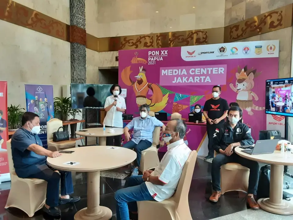 Pembukaan Media Center Jakarta PON XX Papua 2021