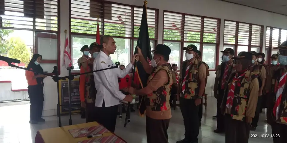 Kwarcab Pramuka Buteng Bentuk Satgas Peduli Bencana