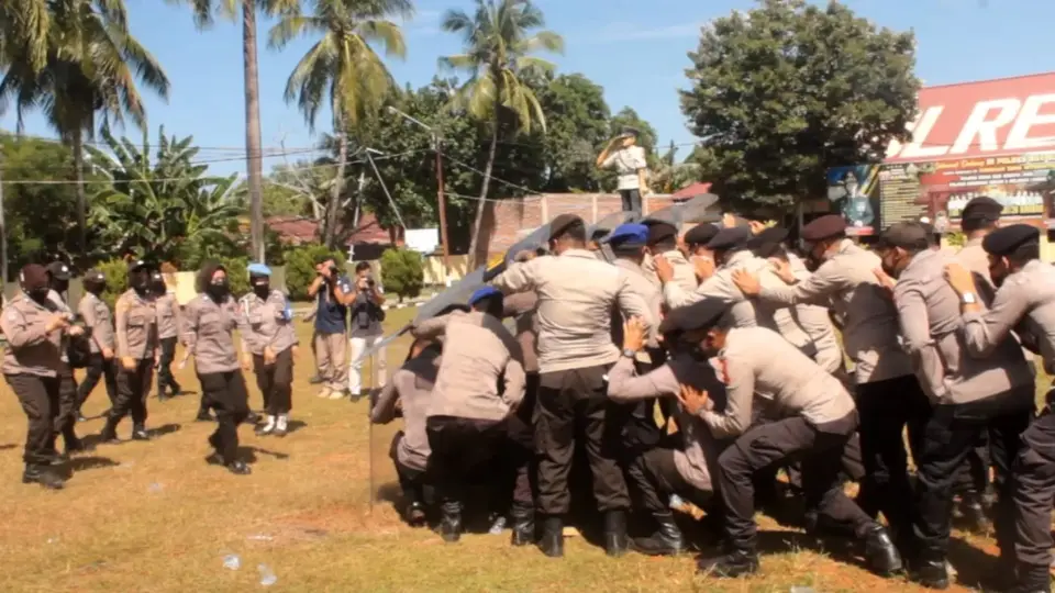 Polres Baubau dan Pers Lakukan Persamaan Persepsi Peliputan Unjuk Rasa