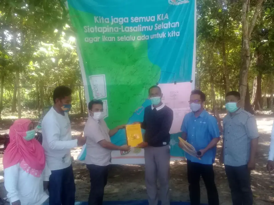 Nelayan di Lasel dan Siotapina Bentuk Kelompok Lindungi Akses Area Perikanan