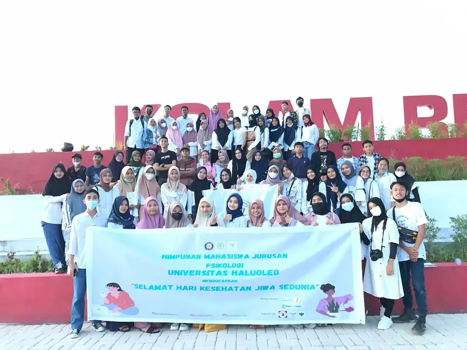 HMJ Psikologi UHO Edukasi Kesehatan Mental Kepada Masyarakat