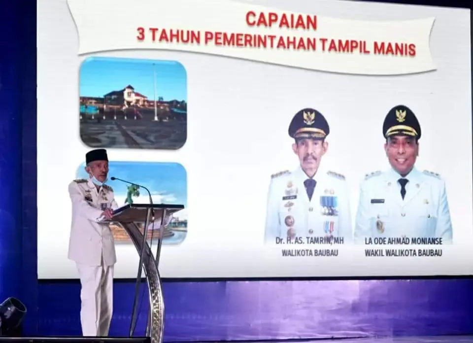 Tiga Tahun Pimpin Baubau, Tampil Manis Genjot Pembangunan Infrastruktur