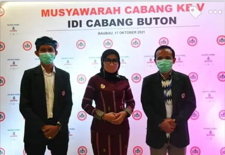 Iis Elianti Harap IDI Buton Jaga Kebersamaan dan Bangun Profesionalisme