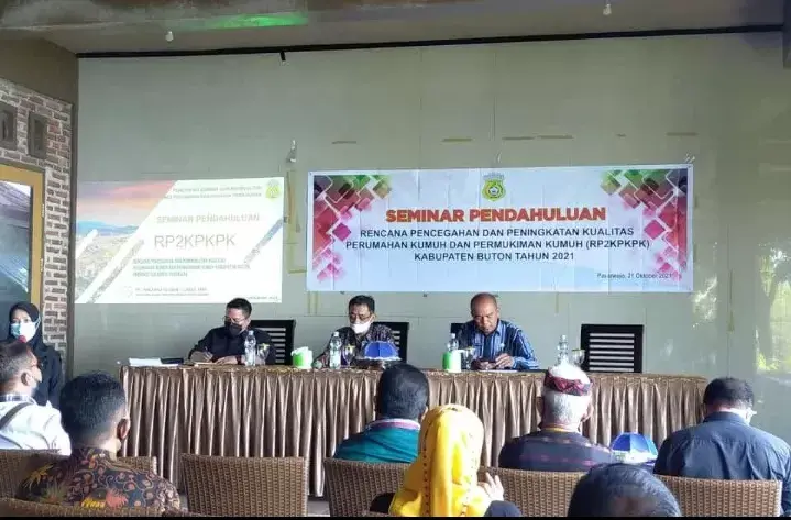 Seminar RP2KPKPK, Asisten II Sekab Buton: Peran Masyarakat Sangat Penting