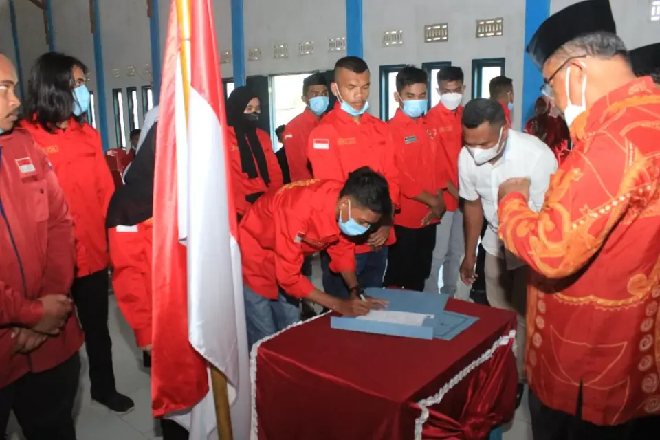 Bupati Mubar Lantik Pengurus DPD II AP2 Mubar