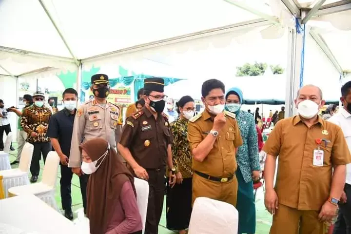 Persiapan Tuan Rumah Porprov, Pemkab Buton Kejar Target Vaksinasi 50 Persen