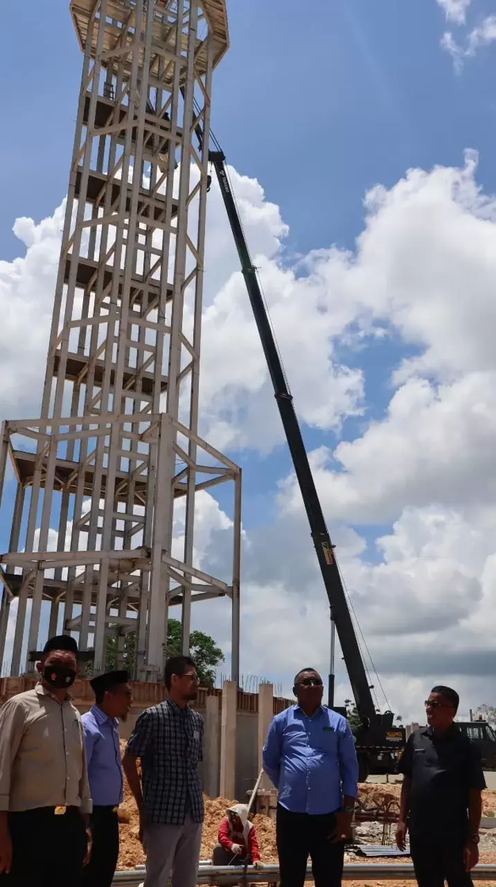 Samahuddin Genjot Pembangunan Tugu Berkah