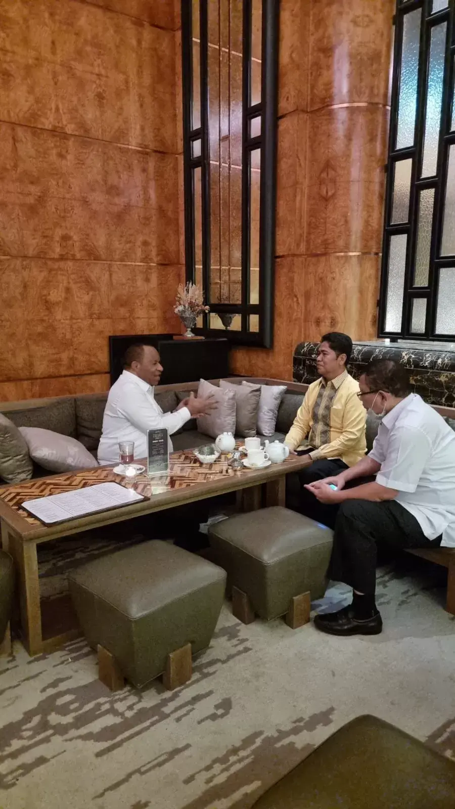 Audiensi ke Kementerian PUPR, La Bakry Bahas Pemanfaatan Aspal Buton