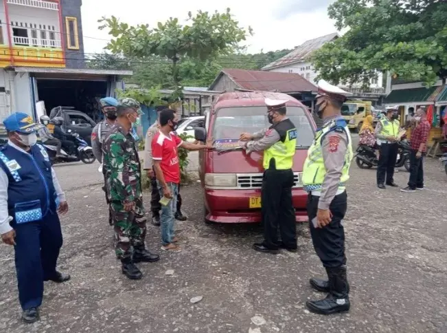 Operasi Zebra Anoa di Buton, Pelanggar Disanksi Teguran