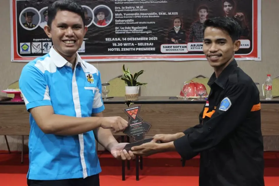 DPD KNPI Baubau Apresiasi Mahasiswa Teknik Pertambangan Unidayan