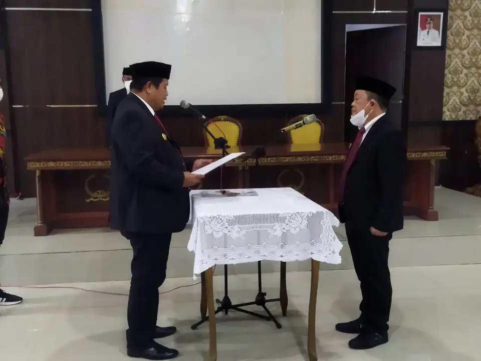 Untuk Kedua Kalinya, Harmin Ramba Dilantik Sebagai Pj Sekda Muna