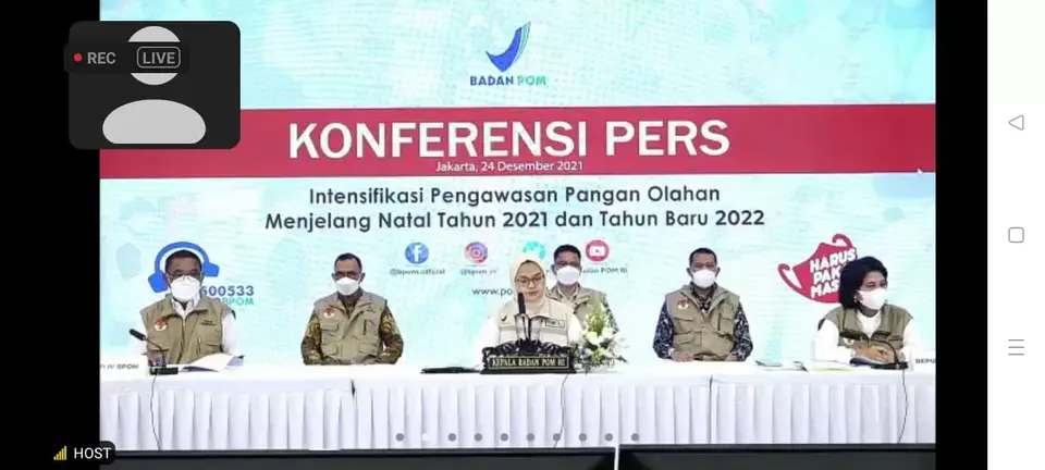 Jaminan Pangan Aman, BPOM Perluas Intensifikasi Pengawasan Jelang Nataru