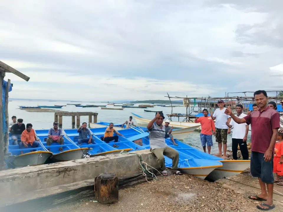 Fajar Ishak Jawab Aspirasi Petani Rumput Laut di Baubau