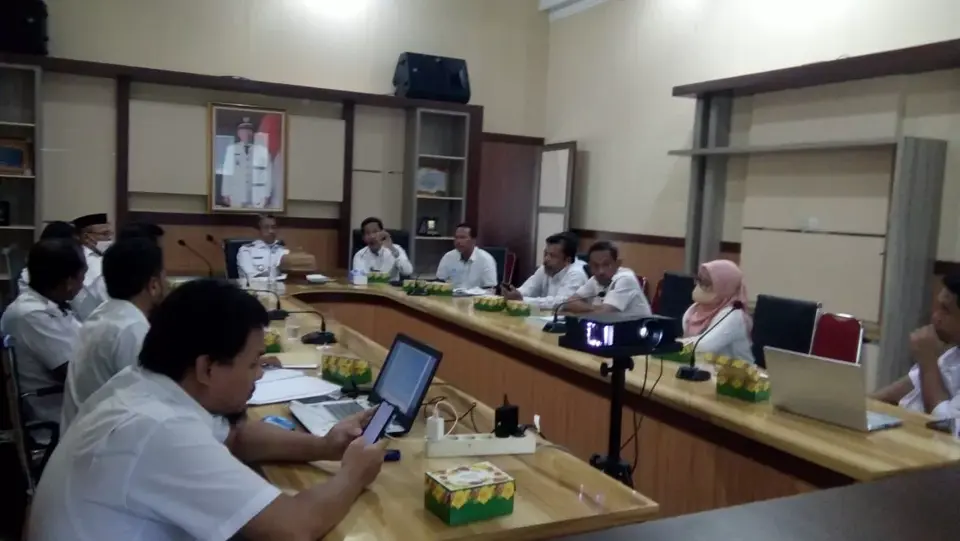 Tingkatkan Ekonomi, Wabup Muna Rakor dengan Kepala OPD Bidang Sektor Ekonomi