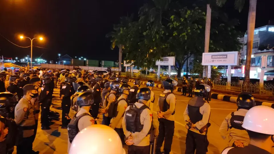 Jelang Malam Tahun Baru 2022, Aparat Gabungan Gelar Razia Keamanan