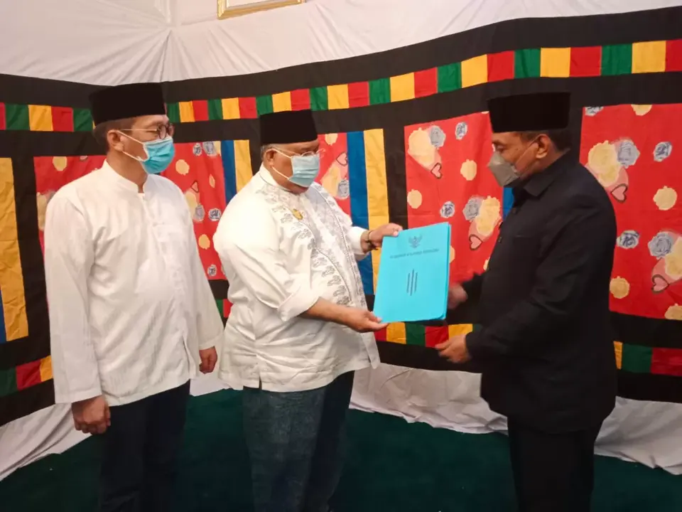 Gubernur Sultra Tunjuk La Ode Ahmad Monianse Sebagai Plt Wali Kota Baubau