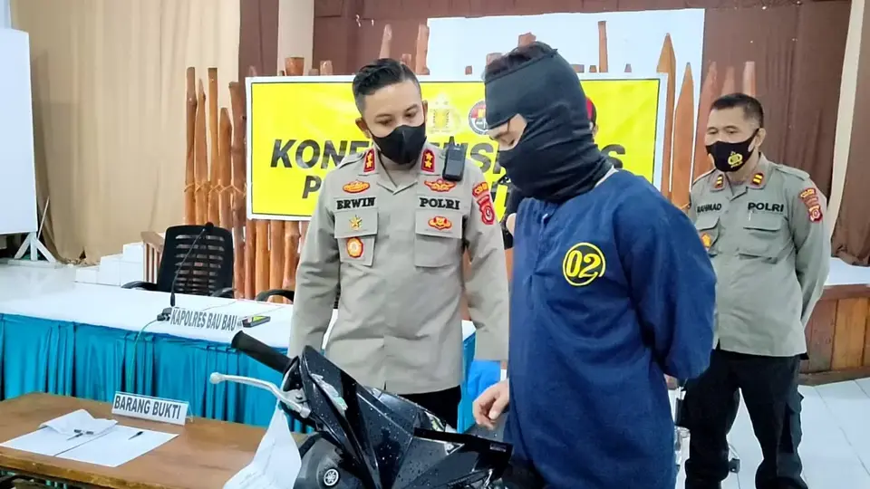Terlibat Curanmor, Tukang Ojek di Baubau Ditangkap Polisi