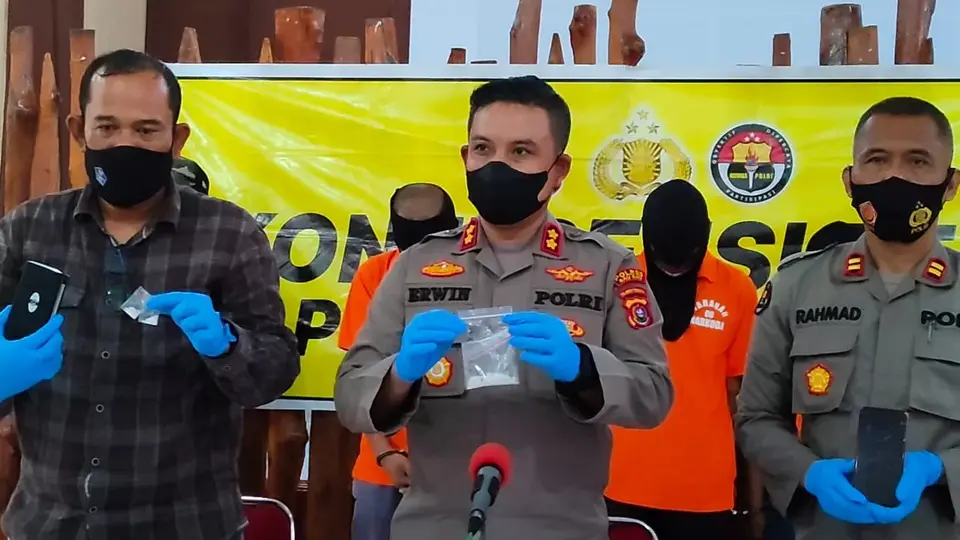 Awal Tahun 2022, Polres Baubau Amankan Puluhan Gram Narkoba