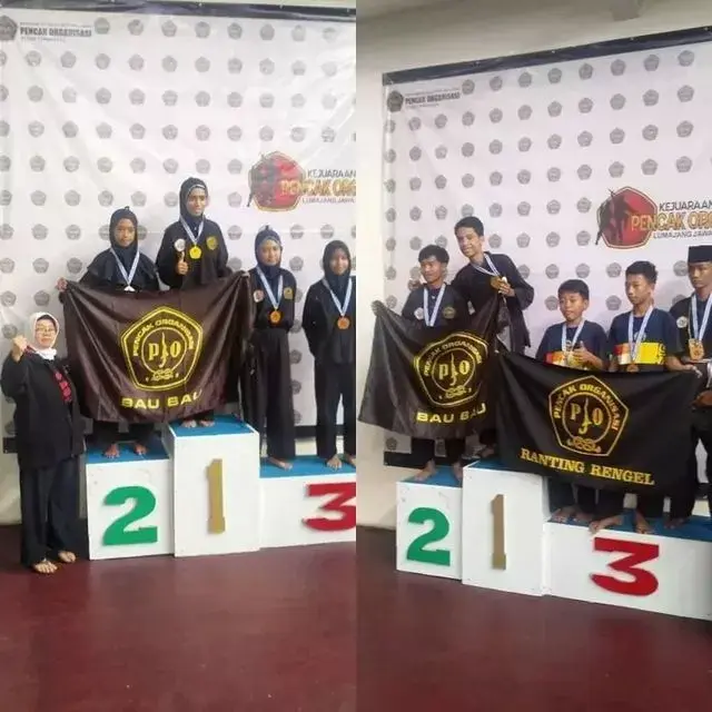 Ikut Kejurnas, Pesilat PO Baubau Sabet 12 Medali, 4 Medali Emas