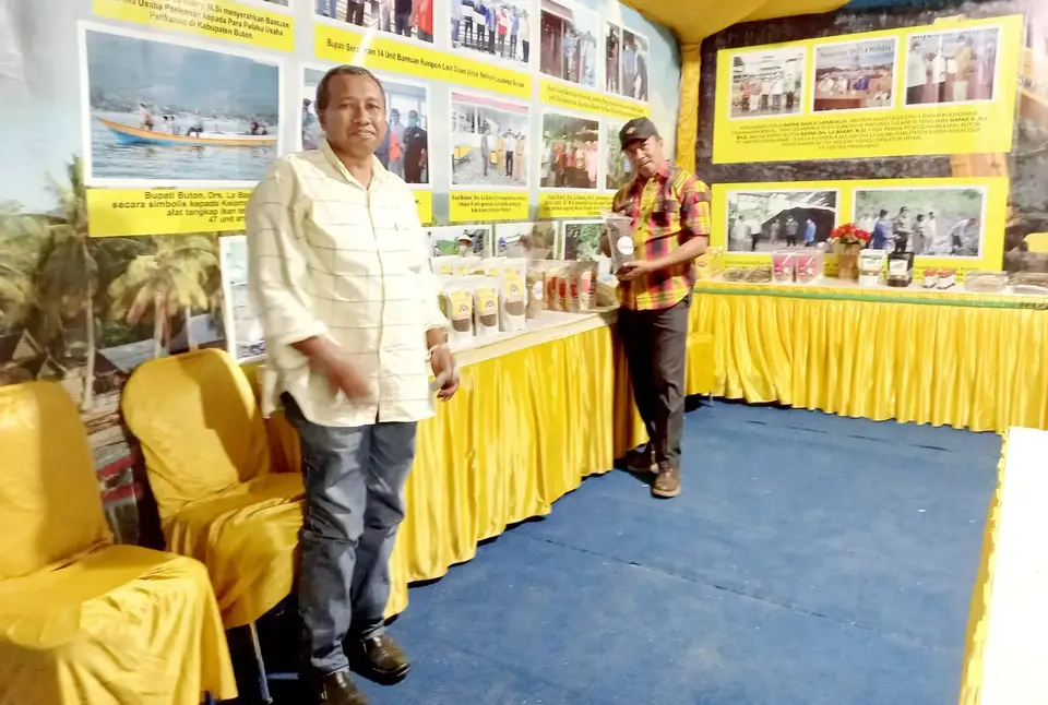 Hari Pers Nasional, Pemkab Buton Pamerkan Produk Unggulan