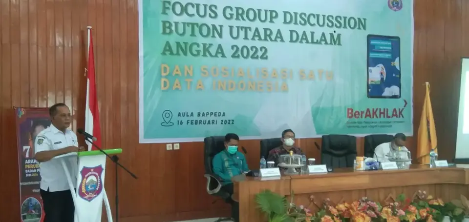BPS Butur bersama Pemkab Butur Sosialisasi Satu Data Indonesia dan PSS