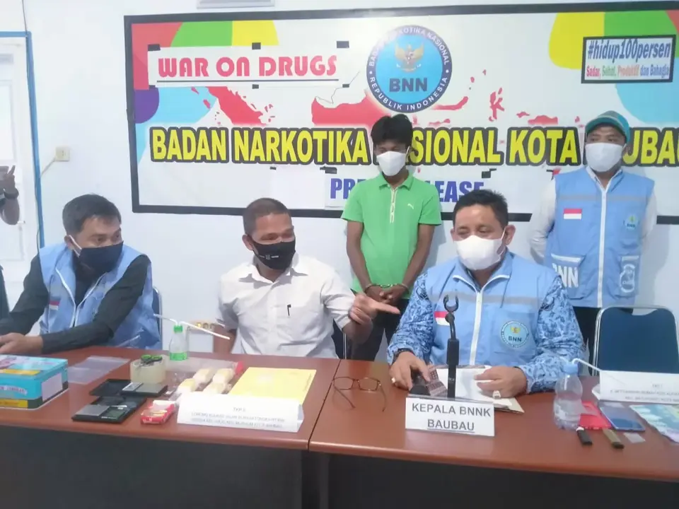 BNN Baubau Ringkus Ayah Muda
