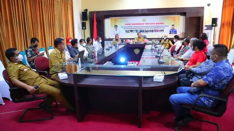 TPID Baubau Kumpulkan Pihak Terkait Bahas Kelangkaan Minyak Goreng