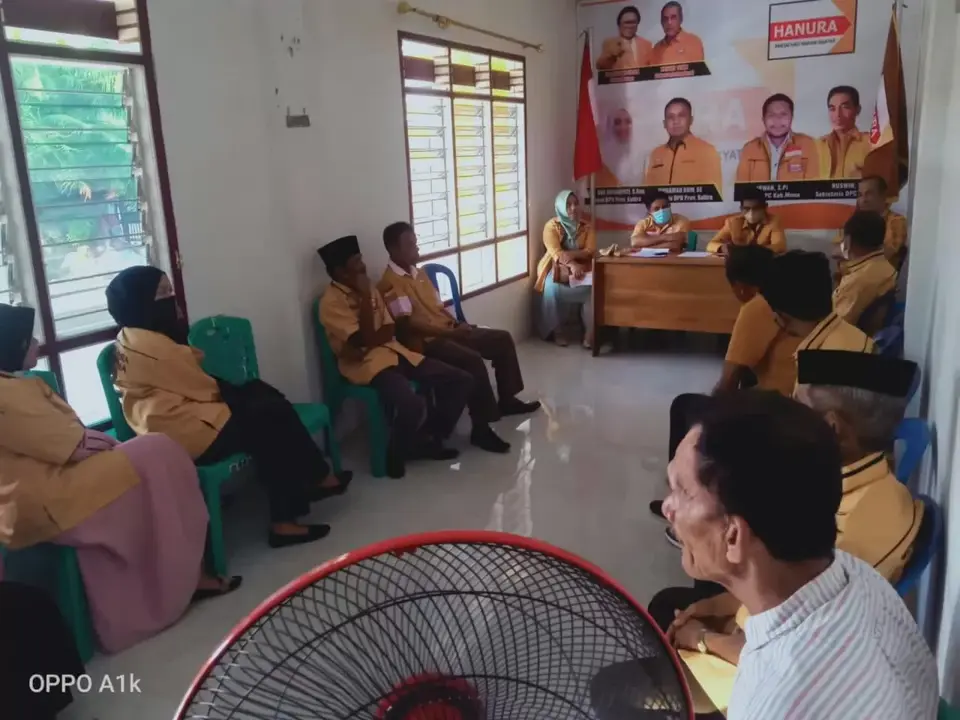 Pengurus Harian DPC dan PAC Hanura Bulat Dukung Pergantian La Saemuna Sebagai Ketua DPRD