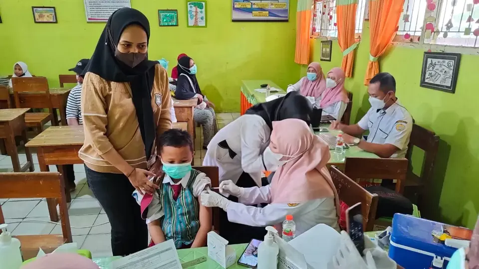 Vaksinasi Jadi Syarat Belajar Tatap Muka Siswa SD di Kota Baubau