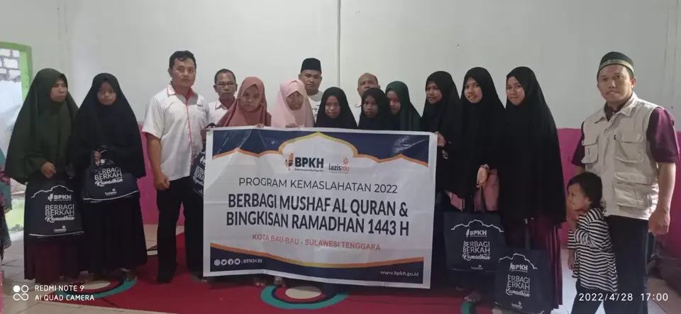 Lazismu Baubau Berbagi ke Panti Asuhan Madin Al Ikhlas