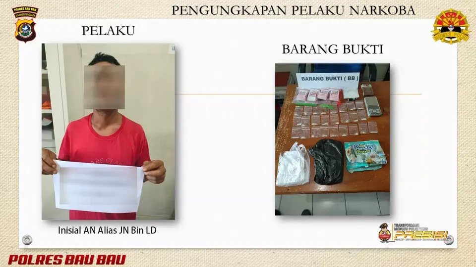 Diduga Jadi Pengedar Narkoba, Buruh di Baubau Diamankan Polisi