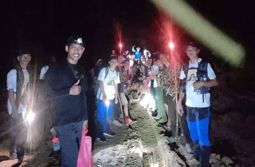Puluhan Peserta Tapak Tilas Dievakuasi di Hutan, Panitia Melarikan Diri