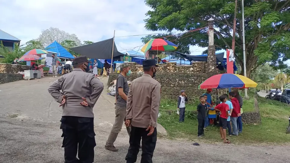 Polres Baubau Pengamanan Lokasi Wisata