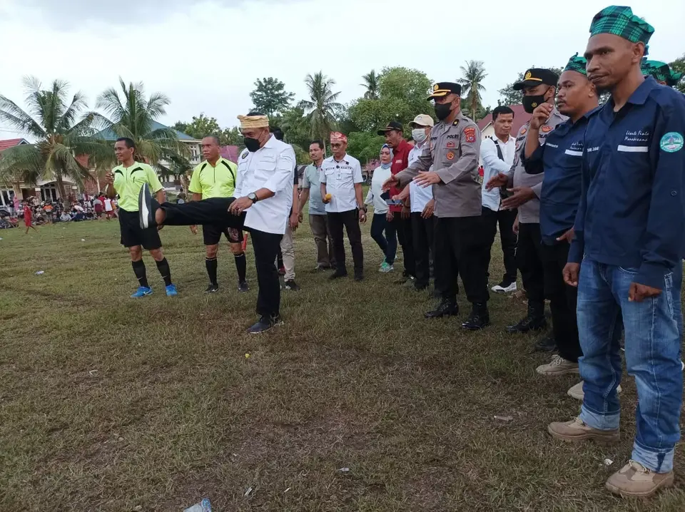 La Ode Ahmad Monianse Buka Turnamen Pekalape Puma 2022