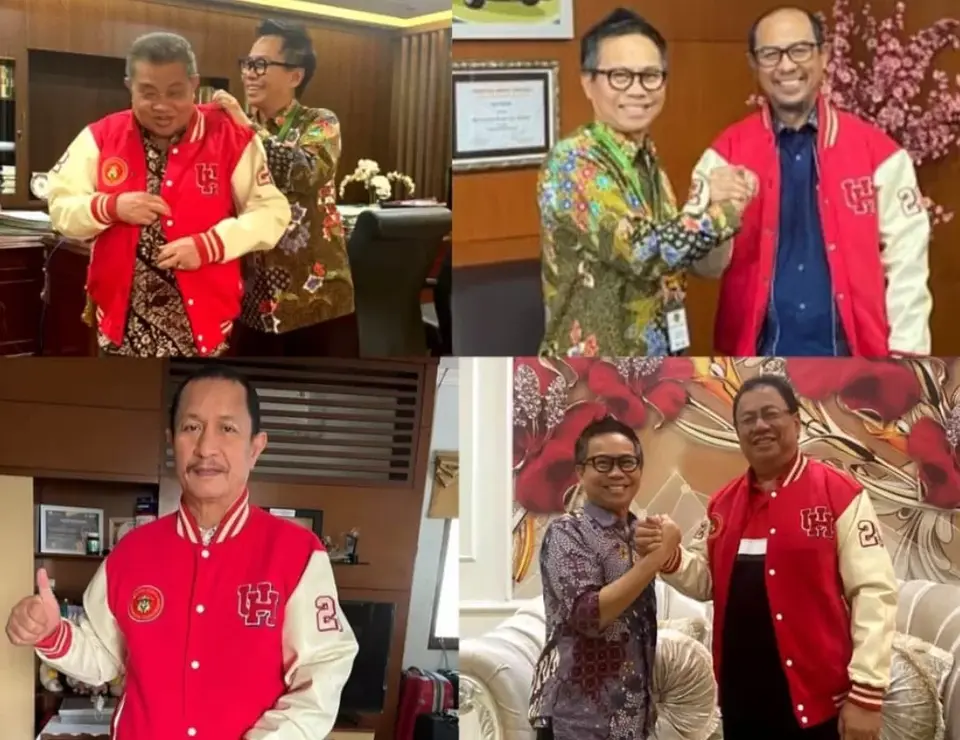 Wakil Ketua Mahkamah Agung RI Pakai Jaket Alumni Unhas
