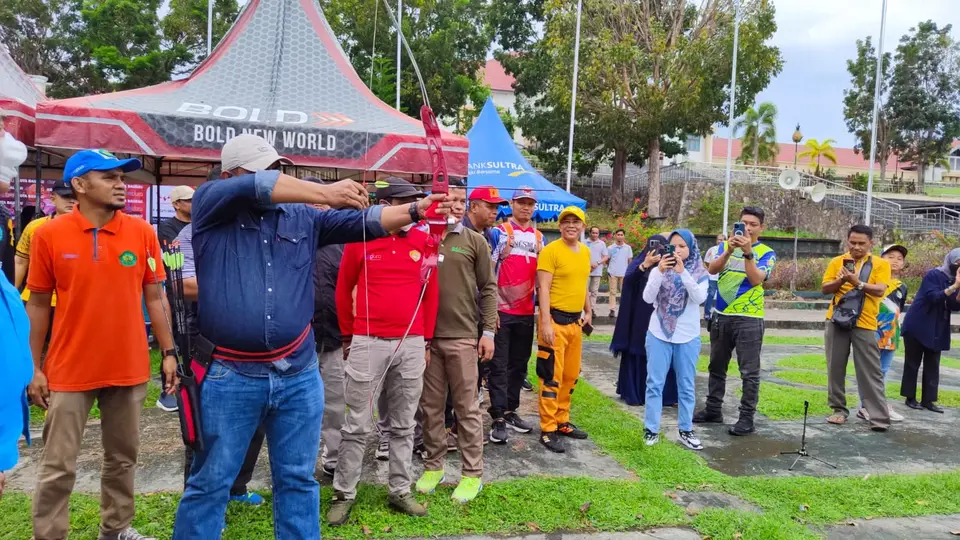 Puluhan Atlet Mengikuti Lomba Panahan dan Panjat Tebing di Baubau